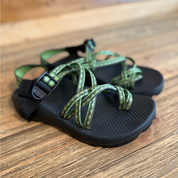 Chaco Shoes - Chaco women’s Green and Black Sandals